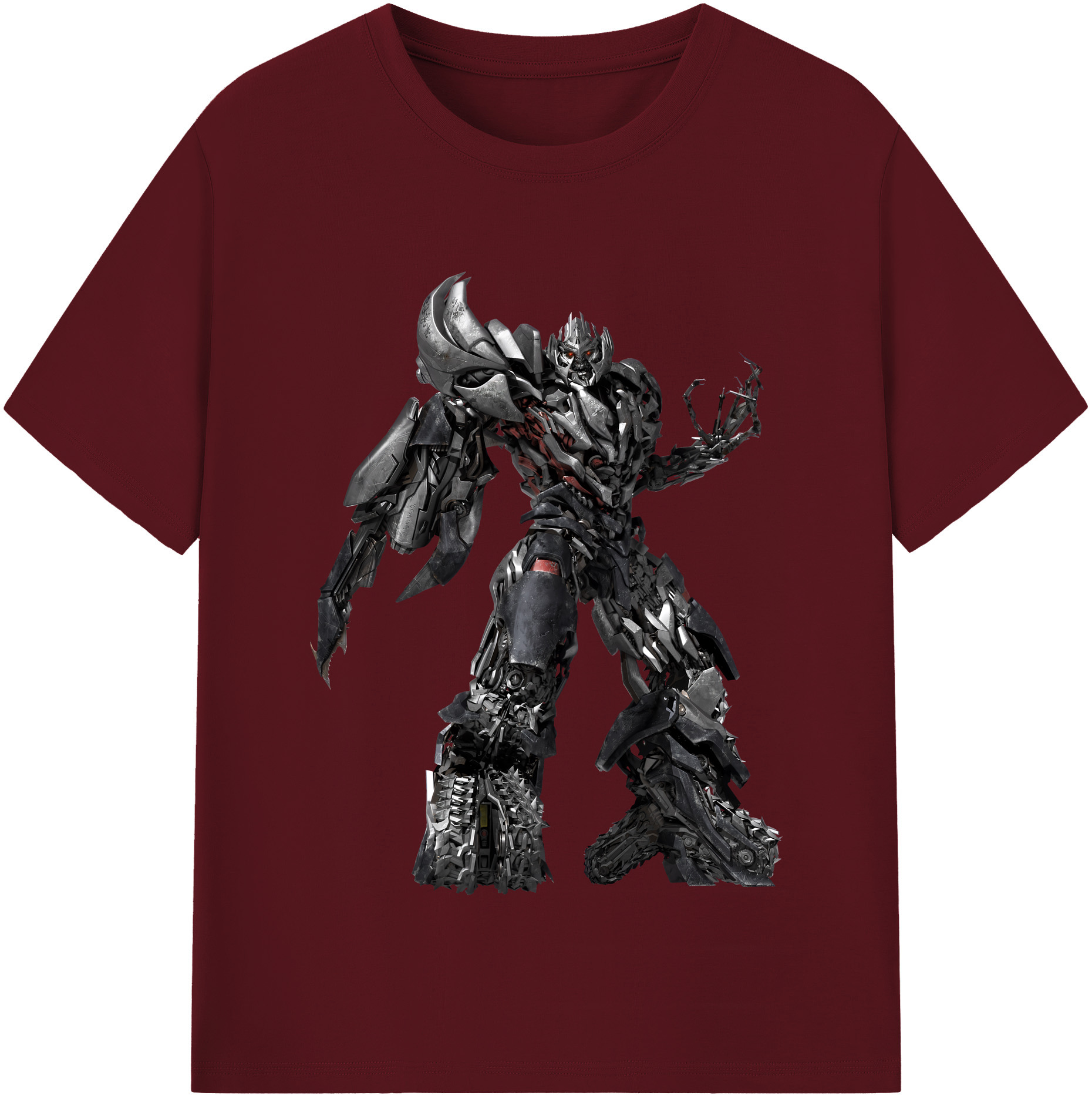 （画像用） Transformers トランスフォーマー 綿100％半袖Tシャツ（フロントプリント）